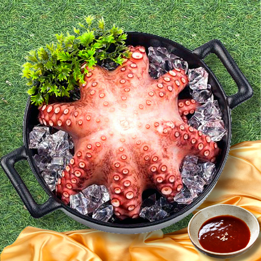 [세척손질 자숙문어] 데친 제수용 문어 1마리 삶은 문어숙회 49,800원