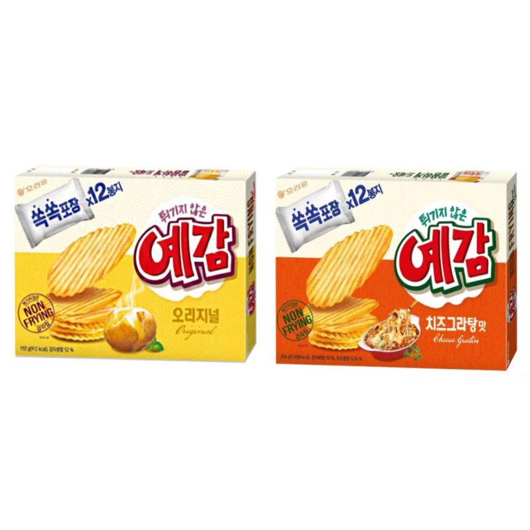 오리온 예감 치즈그라탕 204gx8개 + 오리지널 192gx8개 (총16개1박스) 56,500원