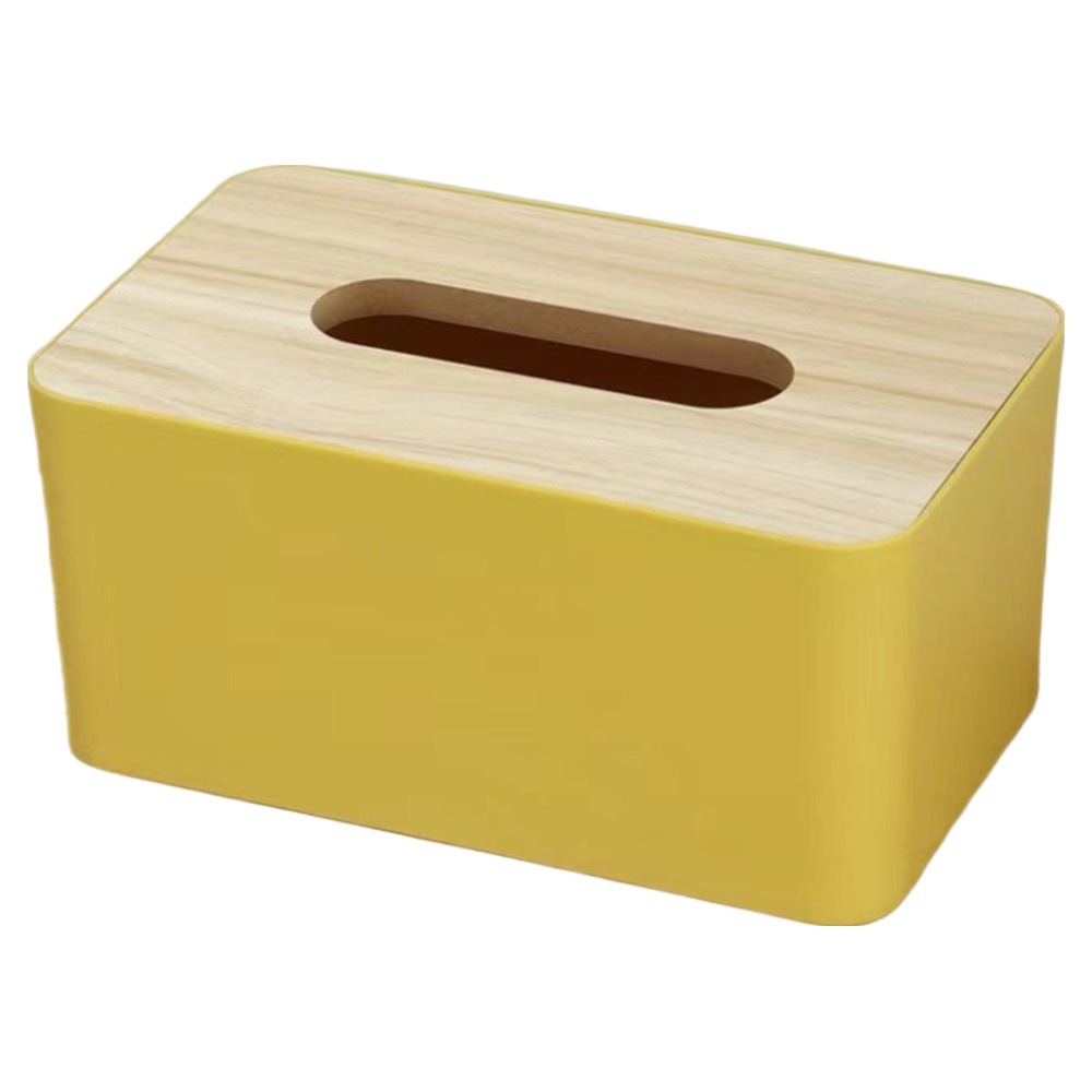 해피굿즈 심플 티슈케이스, 옐로우, 1개 7,700원