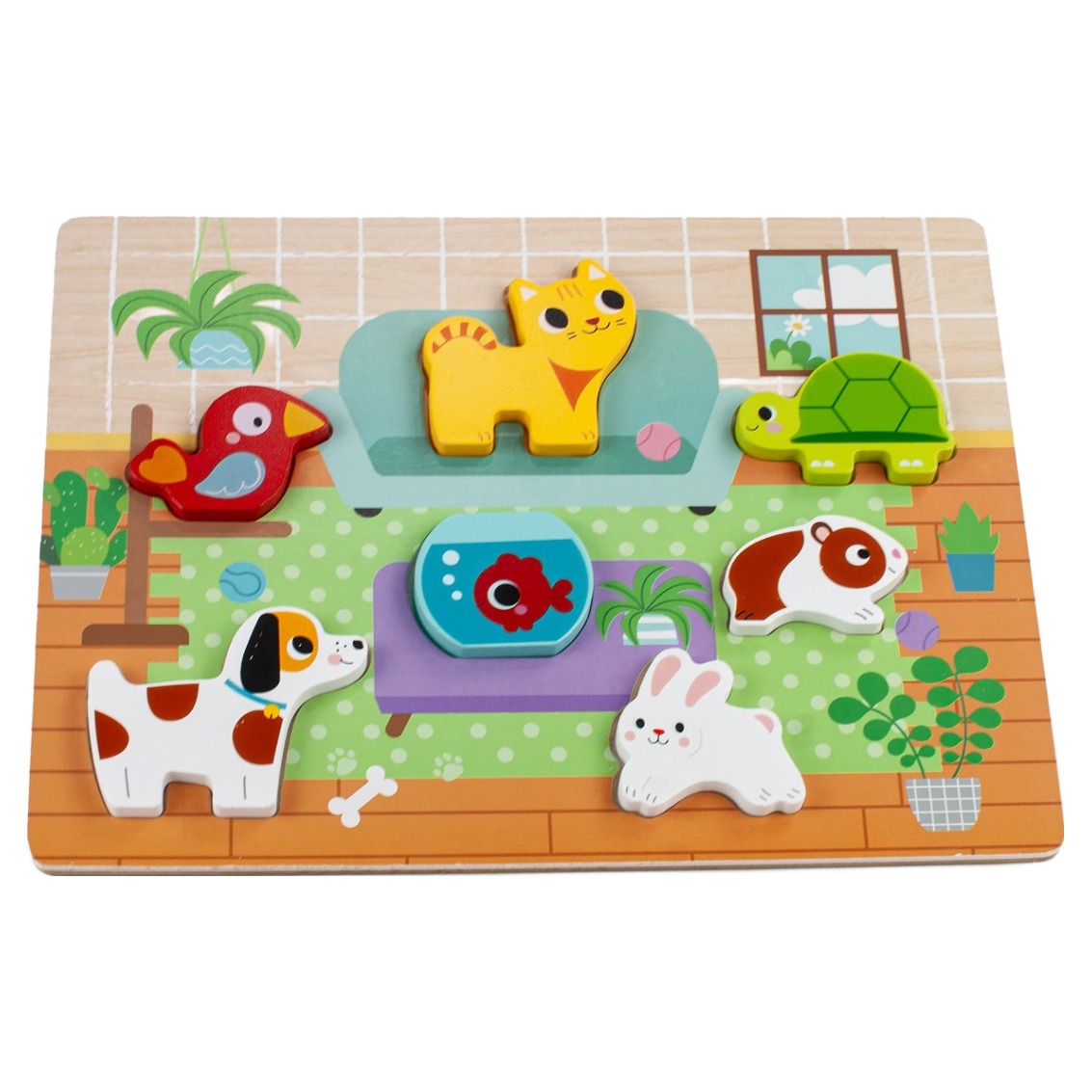 하이판다 원목 퍼즐 애완동물, 1개 9,400원