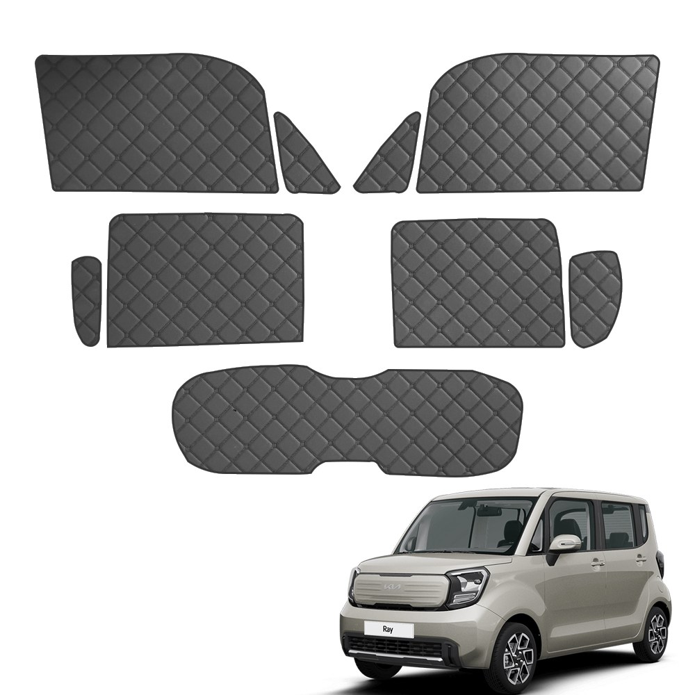 레이 차박커튼 풀세트 한대분 앞+뒤+3열+트렁크구성 캠핑 차량암막커튼 자동차 햇빛가리개 차량창문가리개 자외선차단 햇빛차단, 1세트, 토프 78,900원