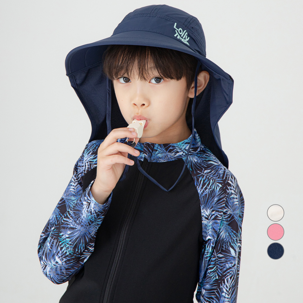 롤리트리 자외선차단 호루라기 와이드 플랩캡 (호루라기 증정) 13,900원