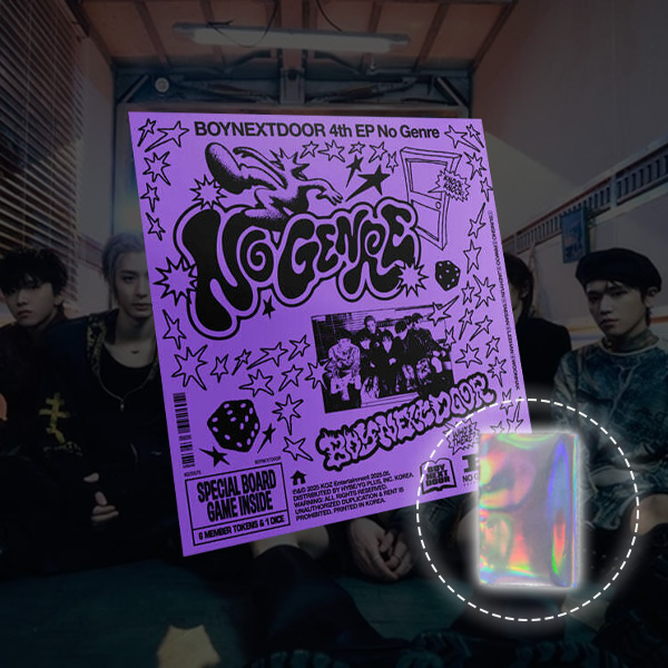 [홀로그램 슬리브 증정](스타포카마켓)보이넥스트도어 BOYNEXTDOOR 4집 노장르 보드게임 버전 5,900원