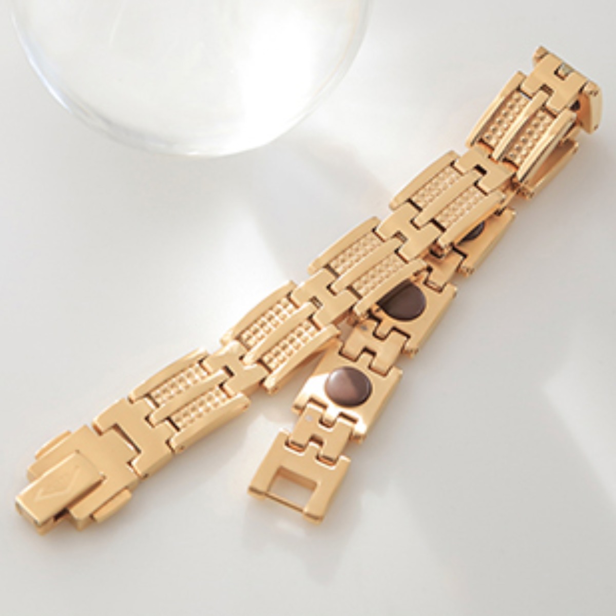 디크리스 건강팔찌(스포츠 건강팔찌)남여 골드실버, 1개 298,000원