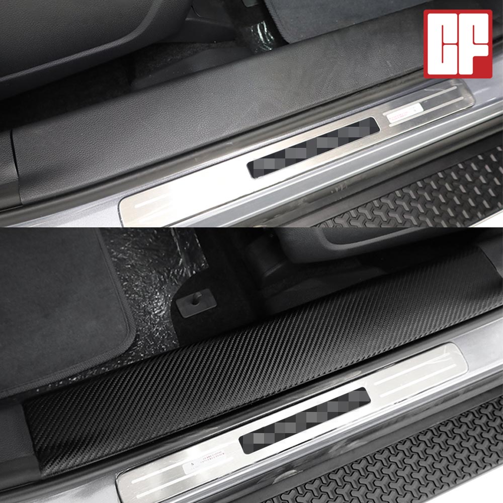 카프랜즈 호환 무쏘 EV 도어 스텝 커버 보호 가드 카본 튜닝 몰딩 21,000원
