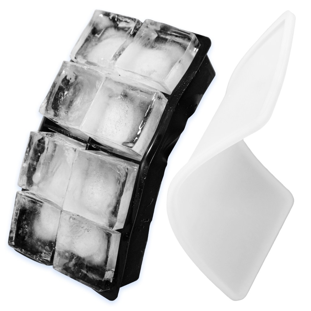 비바프 실리콘 하이볼 얼음 트레이 얼음틀 위스키 온더락, 1개, 블랙 9,700원