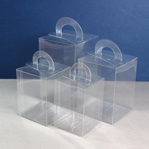 캔들 박스 PET 투명 손잡이 포장상자 모음, 1개 870원