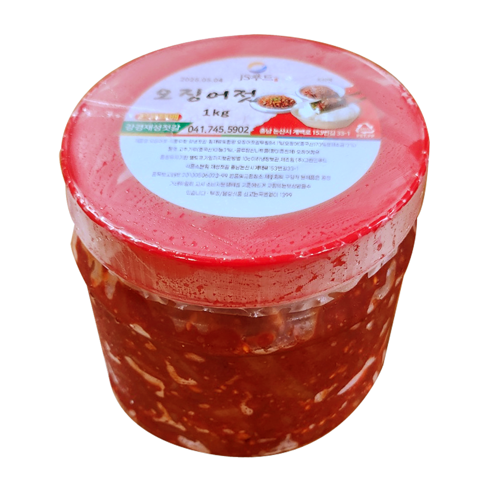 강경재성젓갈 오징어젓(실속형), 400g, 1개 14,900원