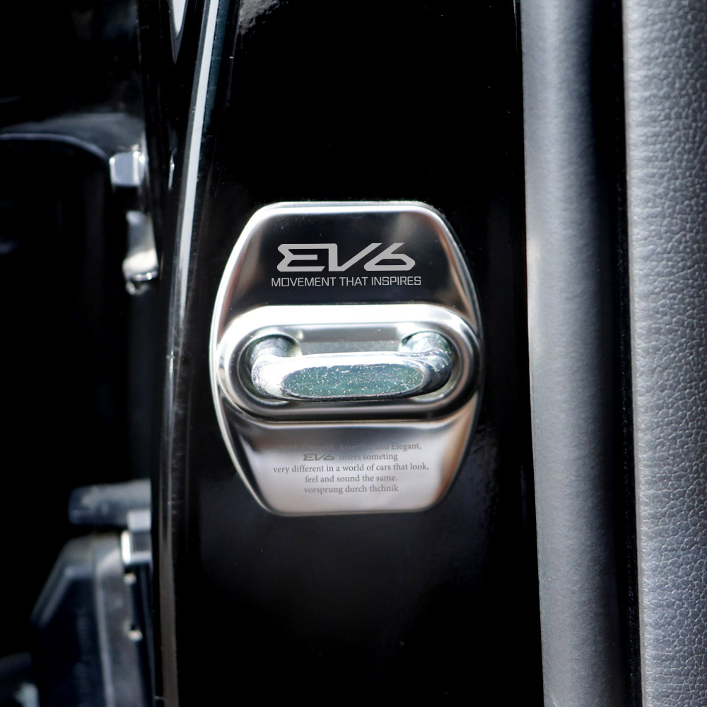[비브랜드] 녹방지 엠블럼 크롬 도어스트라이커 체커 힌지 락 인테리어 액세서리 용품 EV6 호환가능 3,000원