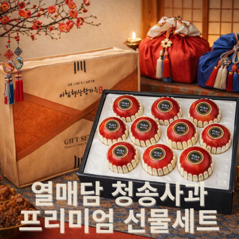 열매담 청송사과 프리미엄 선물세트 4kg 고당도 명절 부모님 선물 85,900원