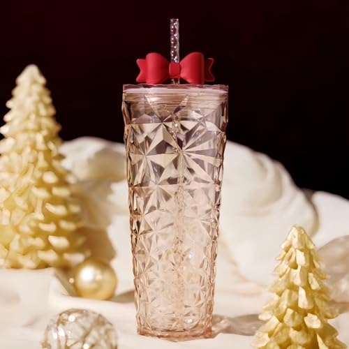 710ml 대용량 빨대 텀블러 이중구조 보온보냉 재사용 플라스틱 불꽃 디자인 평저컵 병행수입, 투명색, 1개, 710ml 35,800원