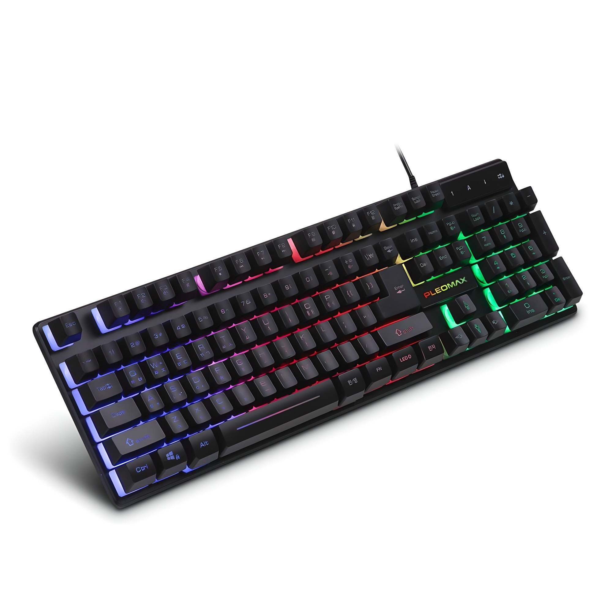 플레오맥스 LED 백라이트 유선 게이밍 일반형 키보드 23,700원
