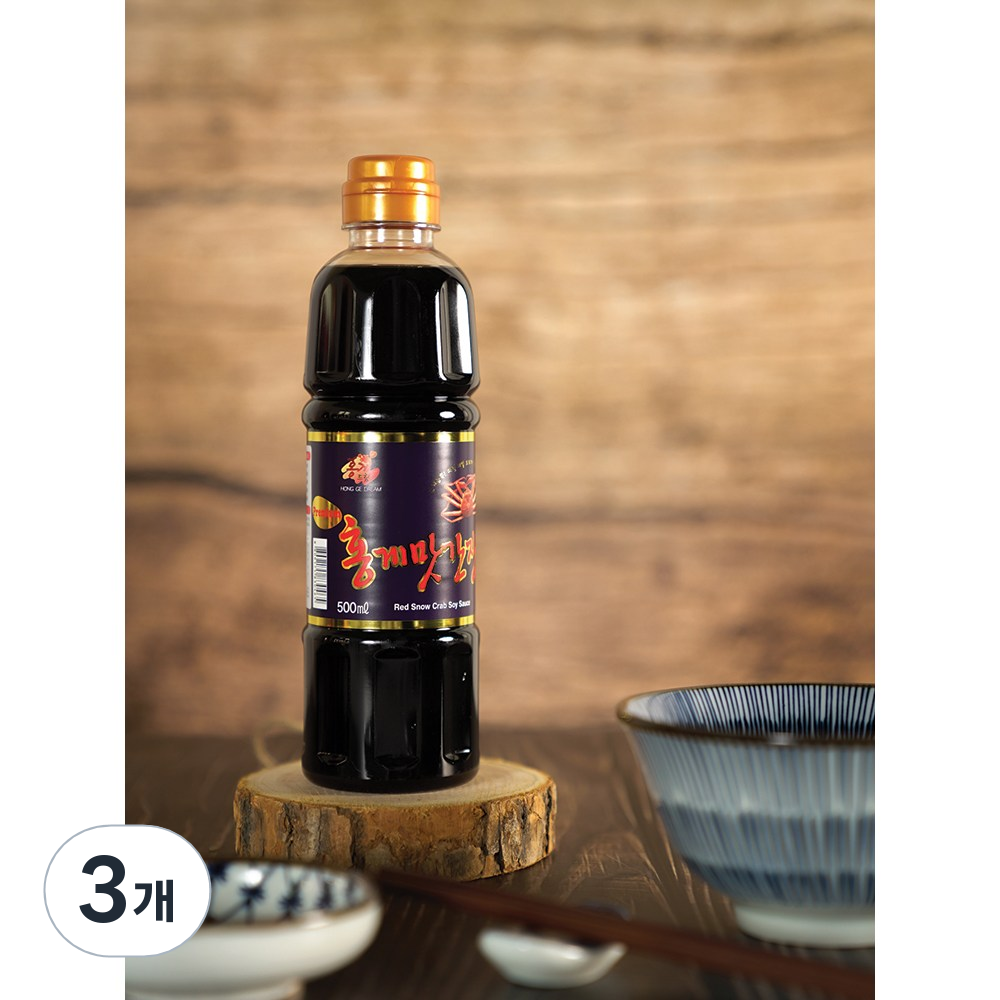 프리미엄 홍게간장 900ml, 900ml, 3개 30,000원