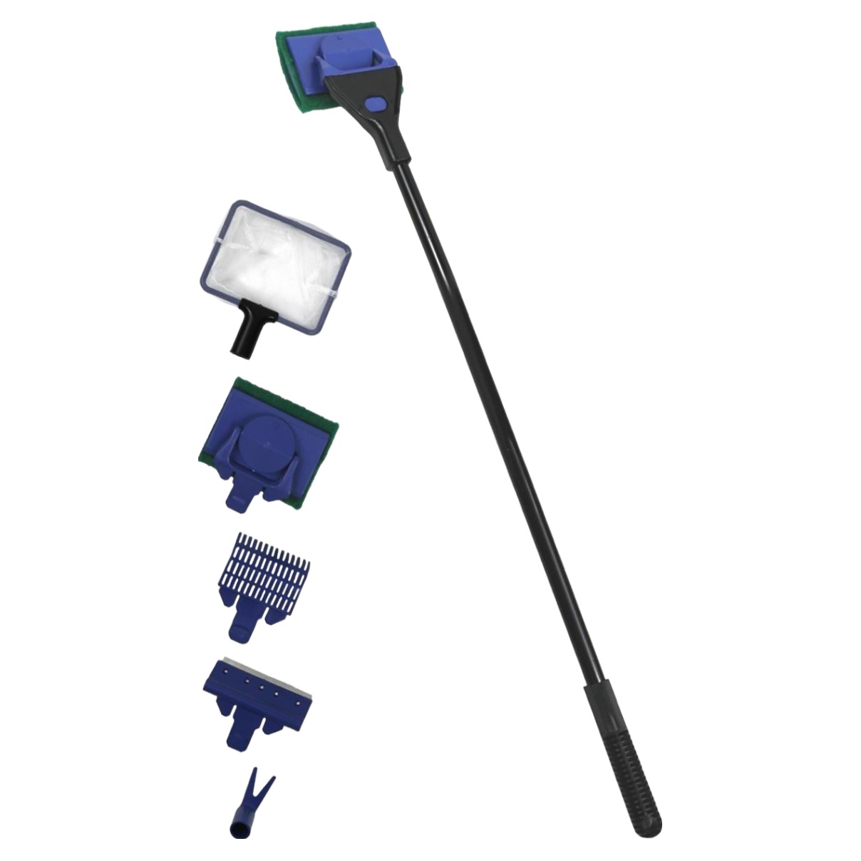 칸후아쿠아리움 5in1 어항 수족관 청소 관리 샌드 플래터 + 뜰채 + 매직 스펀지 + 수초 클램프 + 칼날 스크래퍼 세트 6,800원