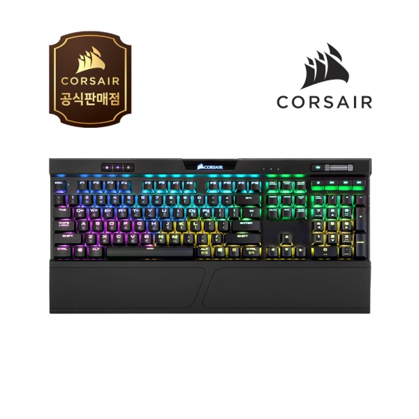 CORSAIR 유선 기계식 키보드, K70 RGB Pro 104키, 클릭 청축 블랙 USB 286,300원