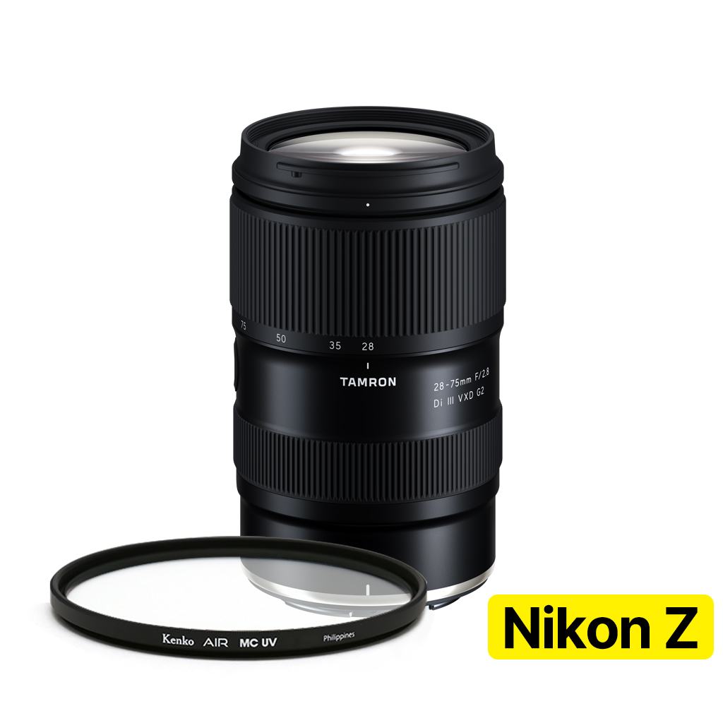[지금사면 3년보증 + 5만P 증정] 탐론 28-75mm F/2.8 Di III VXD G2 A063Z 니콘 Z렌즈 + A063Z용 겐코 AIR MCUV 67mm 필터, 단일품목 1,174,000원