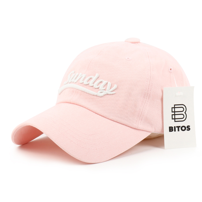 비토스 선데이 볼륨자수 볼캡 야구모자 19,900원