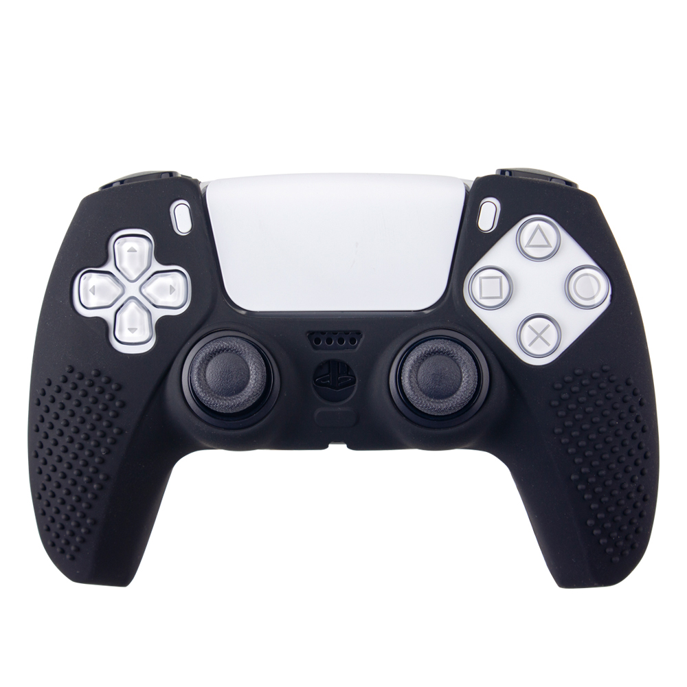 호후 PS5 플스5 듀얼센스 전용 실리콘 커버, 단일상품, 블랙, 1개 5,230원