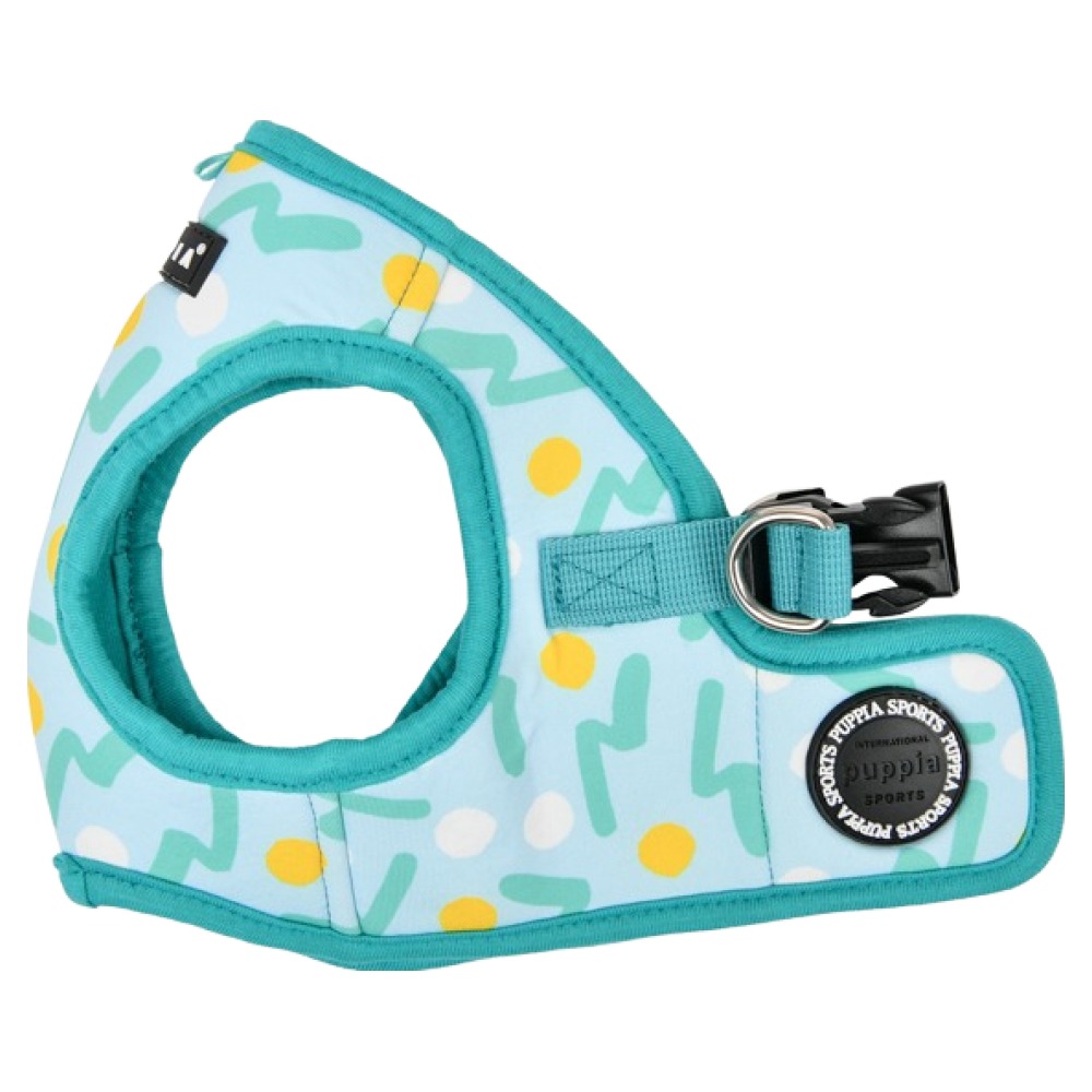 퍼피아 강아지 팝아트 조끼형 하네스, 아쿠아, 1개 11,010원