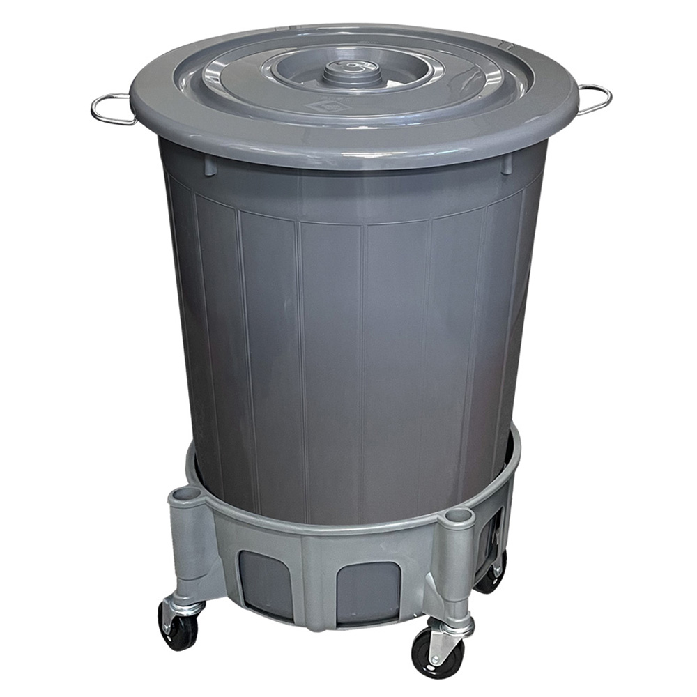 다용도 그레이 만능용기 110L+운반구 세트 47,790원