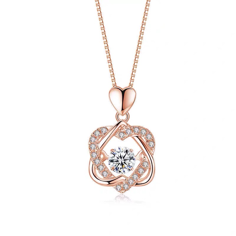 NXNA 14k 반짝이는 하트 목걸이 여성 GRA 인증 여자친구 생일선물 발암물질 무첨가! BISCY-XL01 도금 59,600원