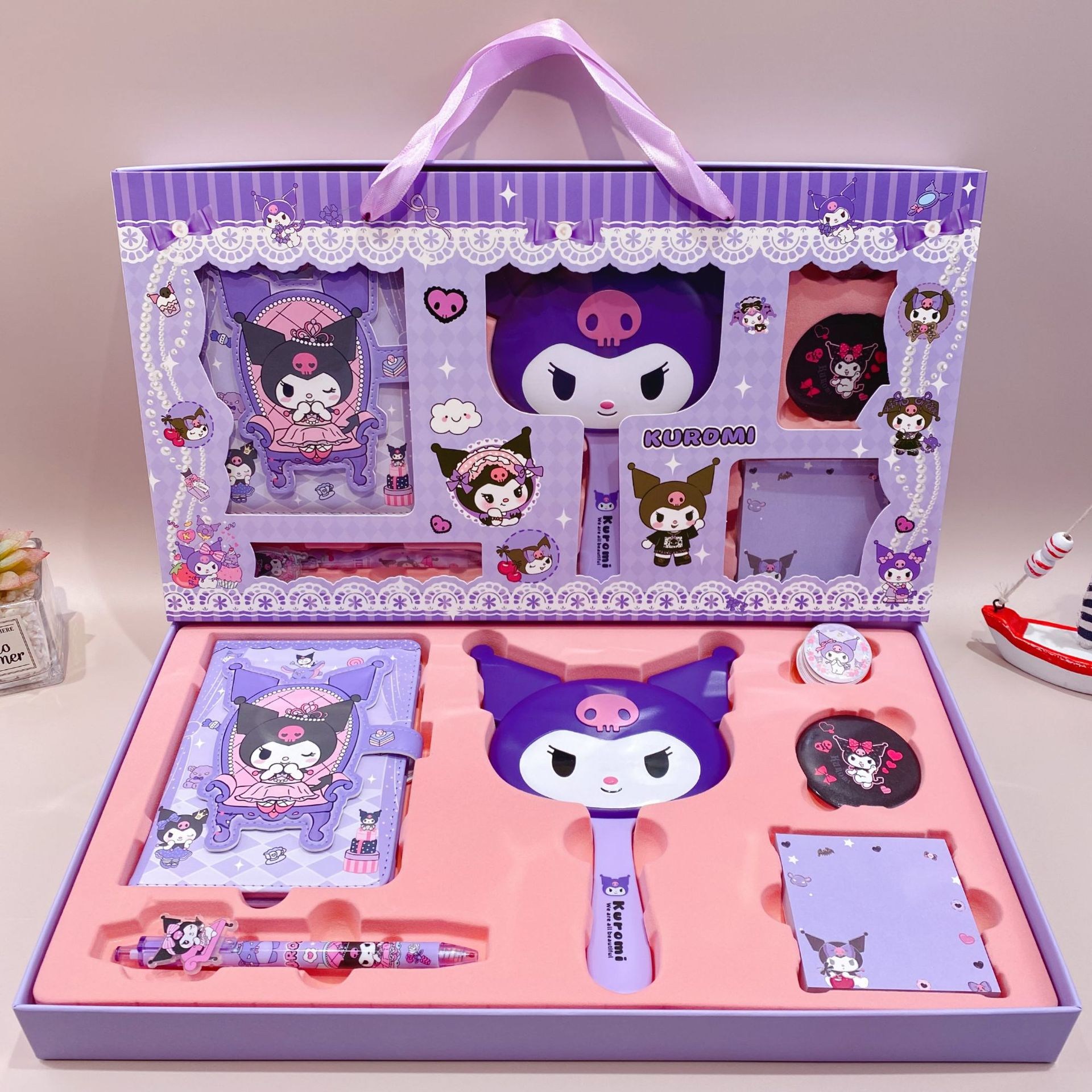 산리오 문구세트 다이어리 꾸미기 거울 빗  신학기 노트 문구 17,800원