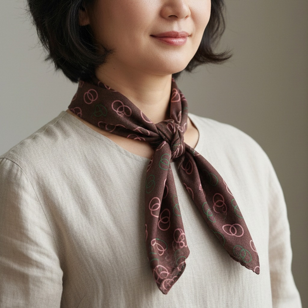 빅 스프링 플라워 핀코트 스카프 14,900원