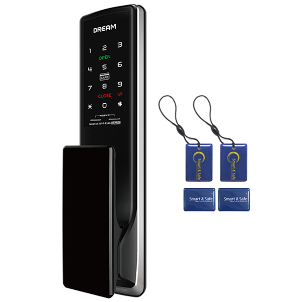 드림록 타공 무타공 푸시풀 손잡이 있음 도어락 132,570원