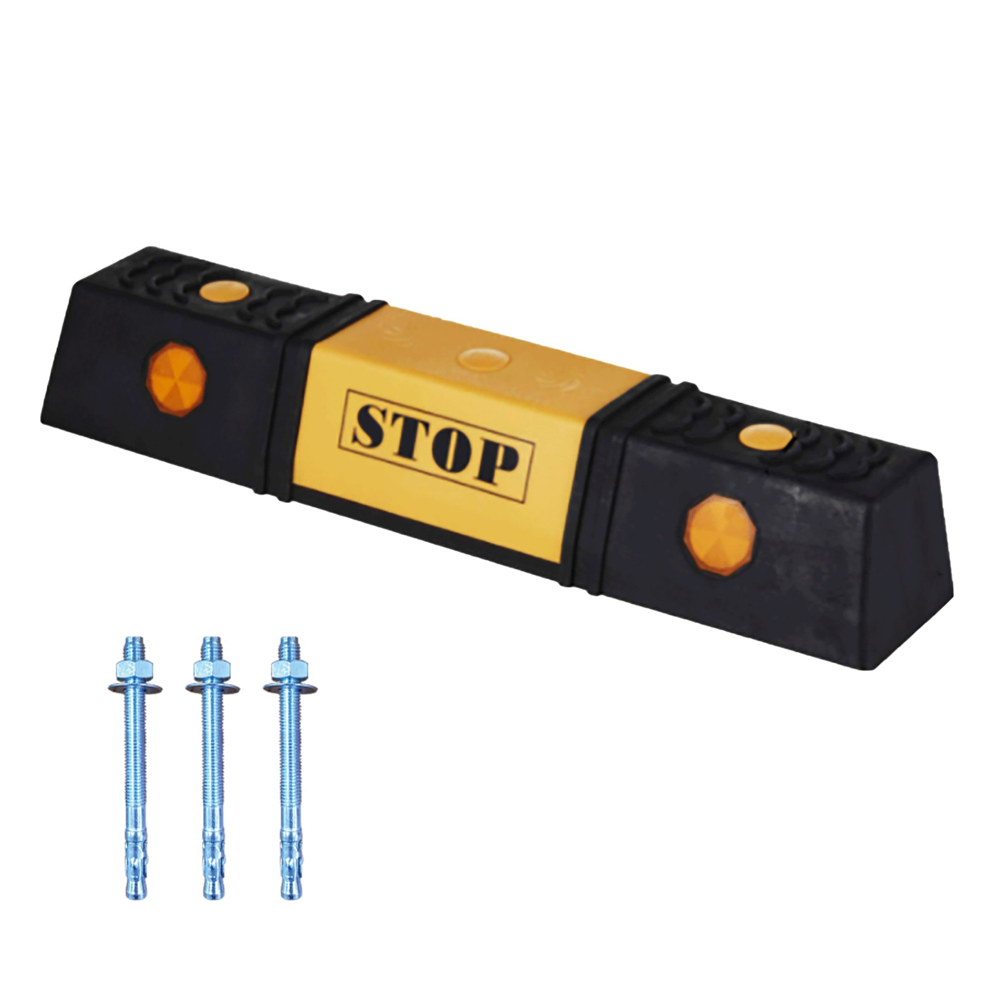 카스토퍼 505 합성수지 주차블럭 주차방지턱, 검정+노랑, 1개 13,430원