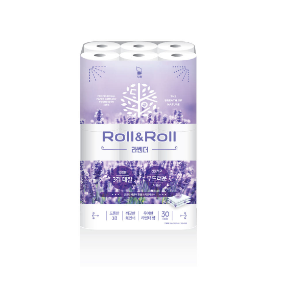 롤앤롤 라벤더 화장지 3겹 30m 30롤 179,900원