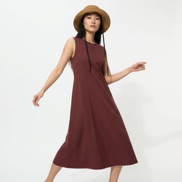 유니클로 여성 울트라 스트레치 에어리즘 슬리브리스 원피스 여름 데일리 53,700원