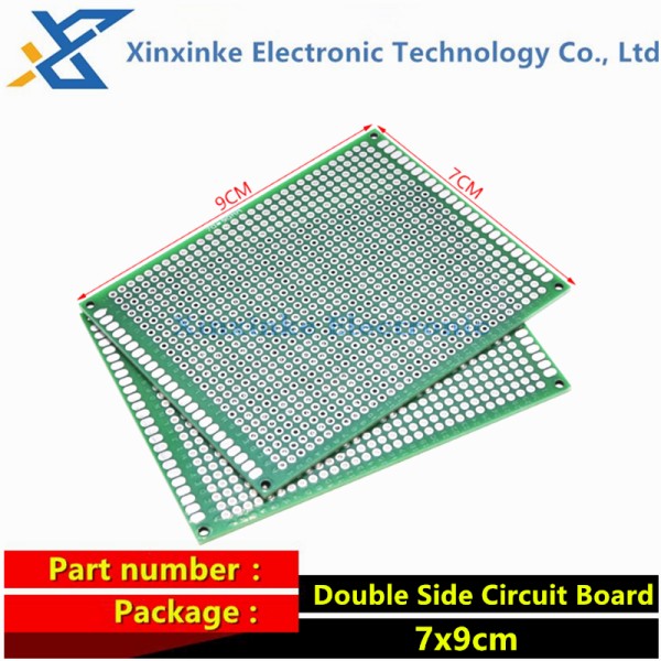 c타입 pcb 5PCS 2.54MM 79CM 3cm  5x7 6x8 812 9x15cm 양면 프로토 타입 DIY 범용 인쇄 회로 기판 부품 구 14,600원