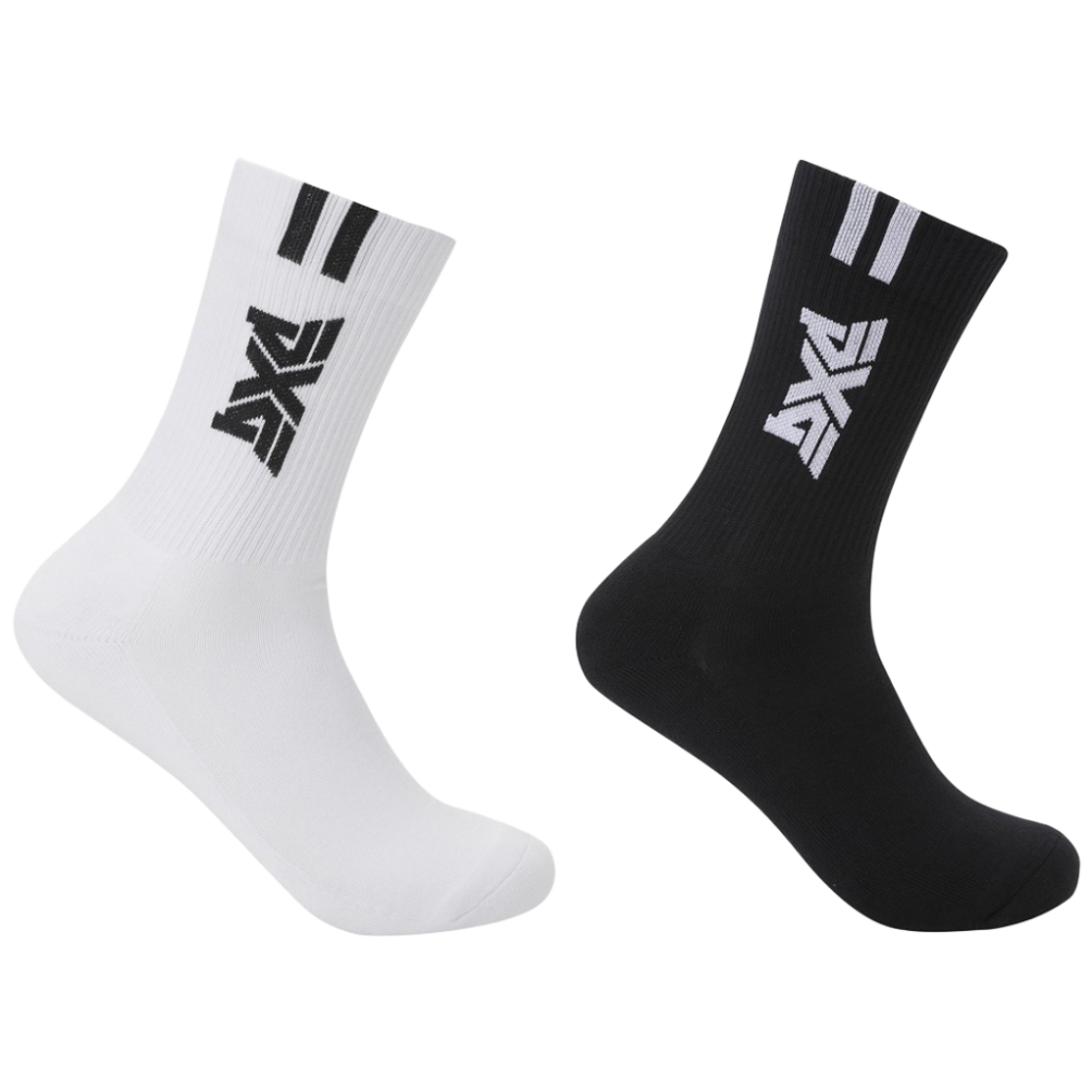 PXG 골프 장목 양말 블랙 화이트, 5개, 화이트 55,000원