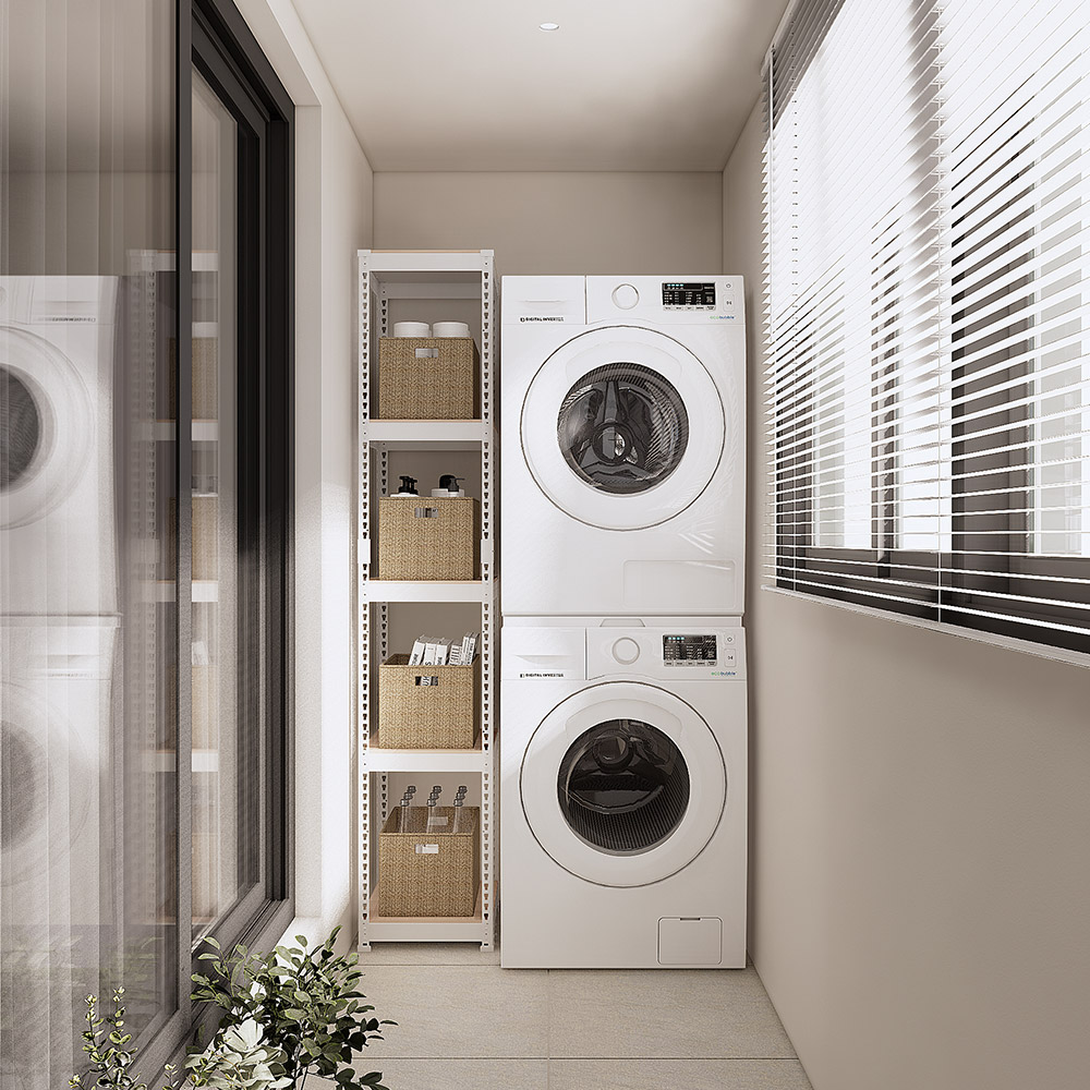 스피드랙 국내 제조 슬림형 무볼트 철제 틈새 선반 83,600원