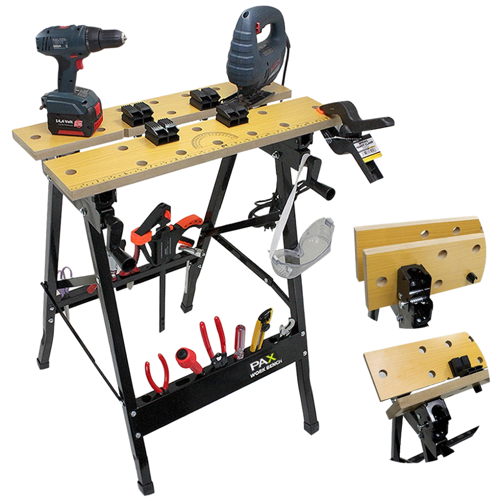 팍스 PX-BT1 목공작업대 각도조절 이동식 작업대 클램프 워크벤치 테이블 톱대 30,160원