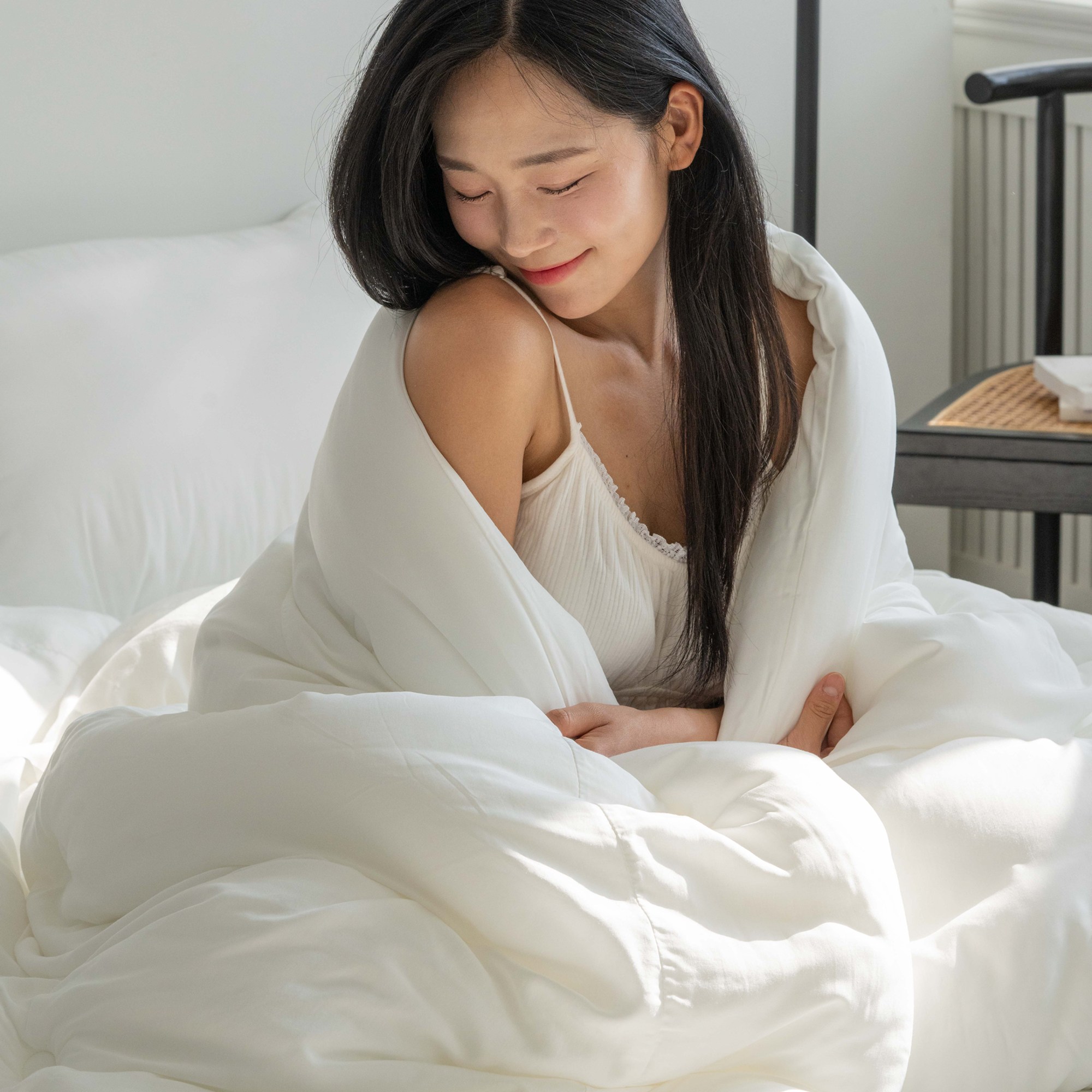 포그니 텐셀 모달 100% 부드러운 호텔 침구 사계절 차렵 이불 세트 171,900원