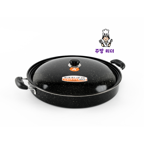 애니쿡 전판 5중코팅 업소용 대용량 양손잡이 후라이팬, 1개, 50cm 70,000원