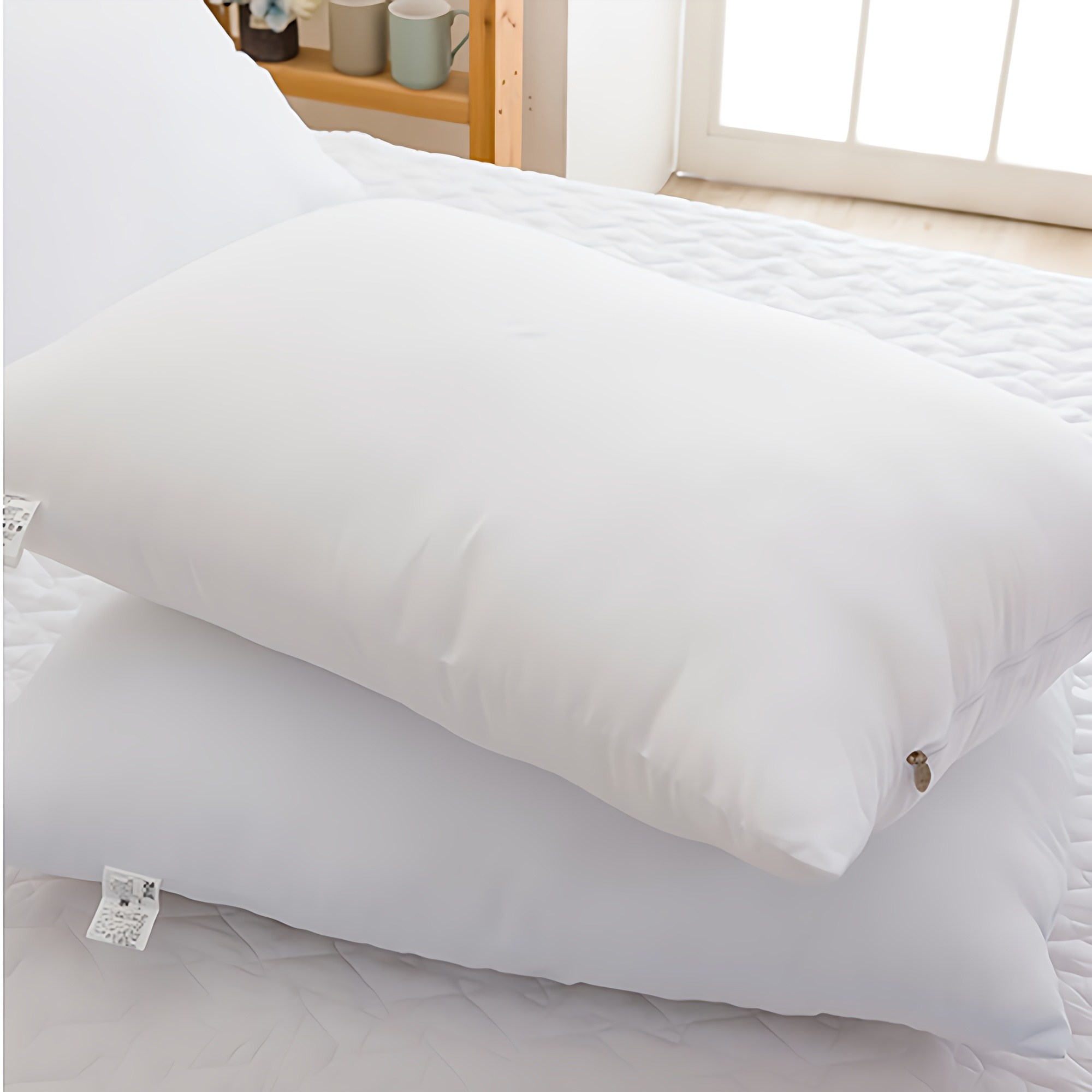 누리홈 클래식 퓨어 베이직베개솜, 단일 색상, 2개 8,600원