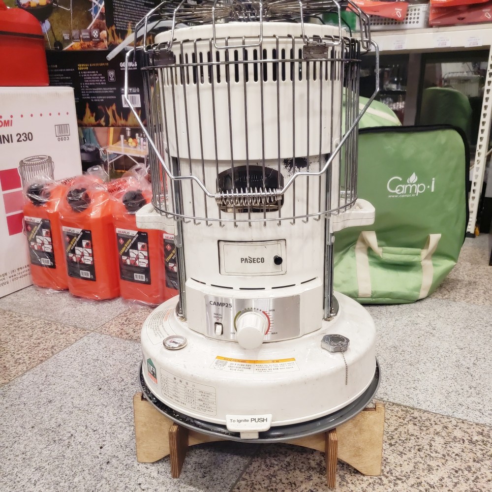 캠핑 난로 받침대 파세코 토요토미 옴니230 원형 심지식난로용 주문제작 40,000원