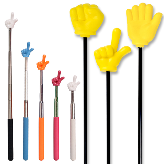 손가락 지시봉 대형 가위바위보 스펀지 안테나 손가락봉 레크레이션 지적 수업 교육 지휘봉 600원