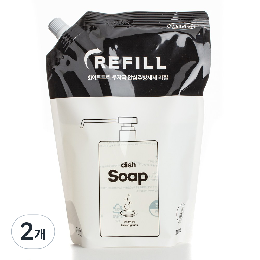 화이트트리 안심 주방세제 리필 13,420원