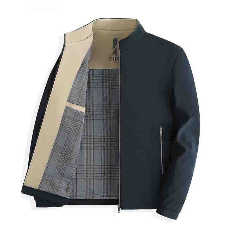 POMTOR 남자 자켓 봄가을 비즈니스 캐주얼 차이나 코트 남자 가을겨울 점퍼 24,650원