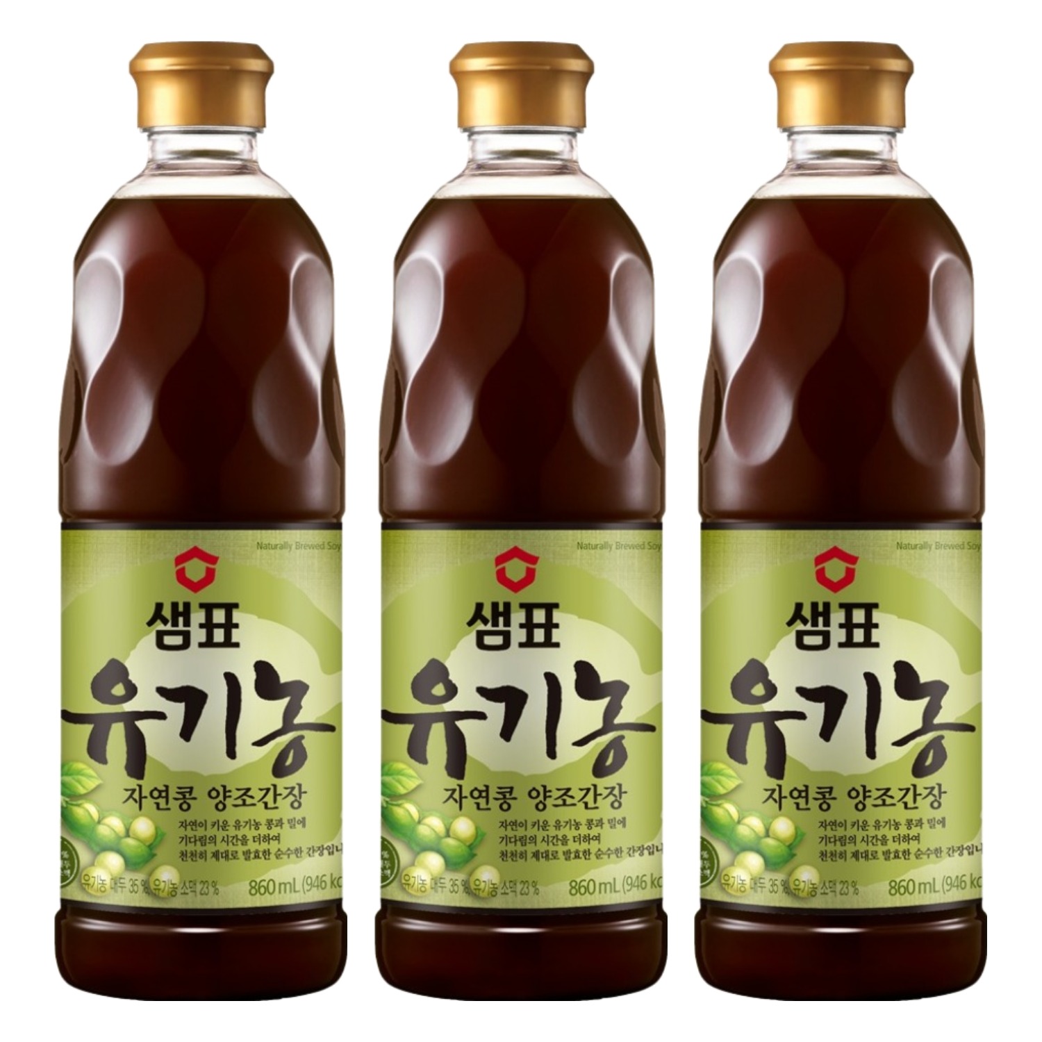 샘표 유기농 자연콩 양조간장 21,120원