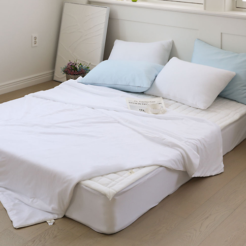 베이직톤 실키로얄 시원한 여름 냉감이불, 화이트 60,100원