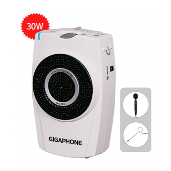 준성테크 G-120S 30W 기가폰 강의용 휴대용 수업용 유선 마이크 193,000원