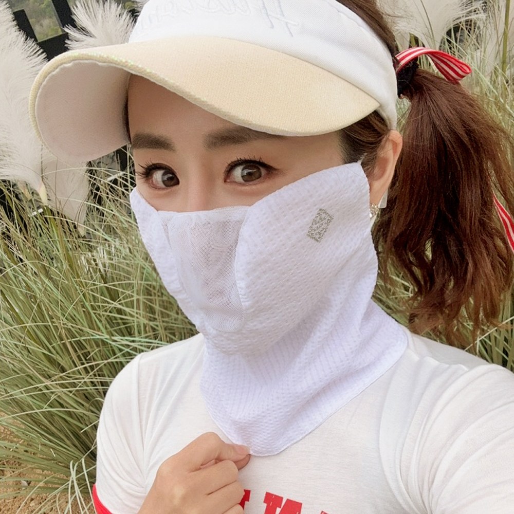 휴스토니 국산 C4 골프 마스크 99% 자외선차단 얼굴햇빛가리개 24,600원