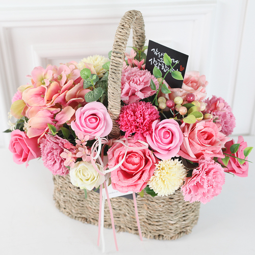 도시정원 비누꽃 은혜로운 사랑 꽃바구니 54,250원