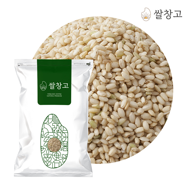 쌀창고 2025년산 햅쌀출시 찰현미 찹쌀현미 5kg 당일도정 단일품종, 5kg, 1개 33,900원