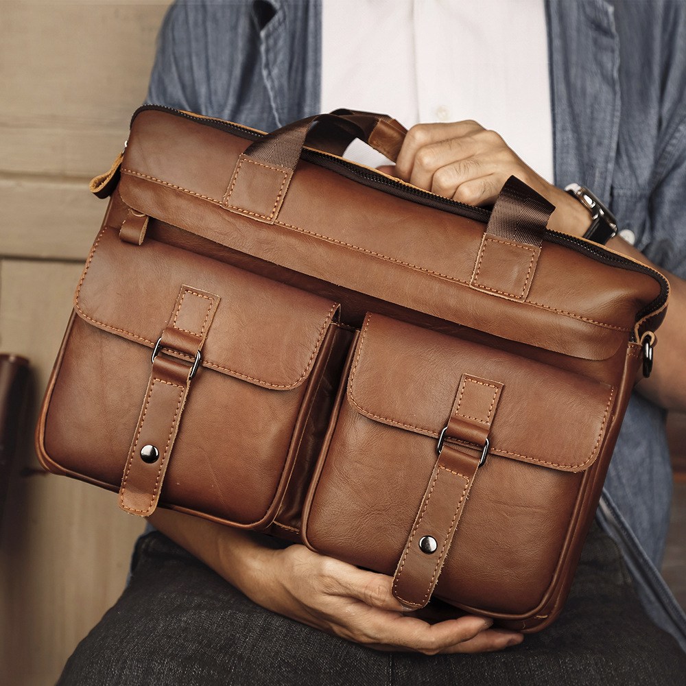 Mimi Market 남성 소가죽 빈티지 서류가방 PH-6391 59,000원