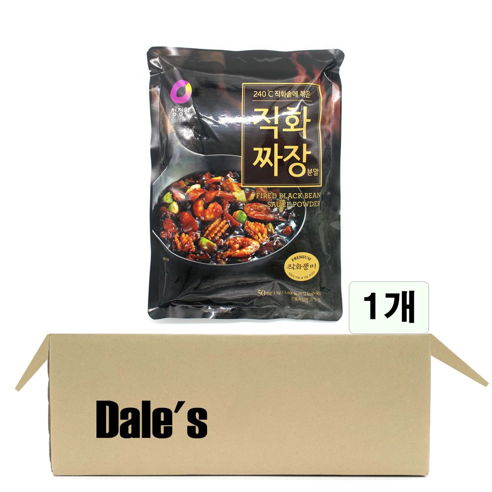 데일즈기획 대상 청정원 직화 짜장, 1kg, 1개 12,230원